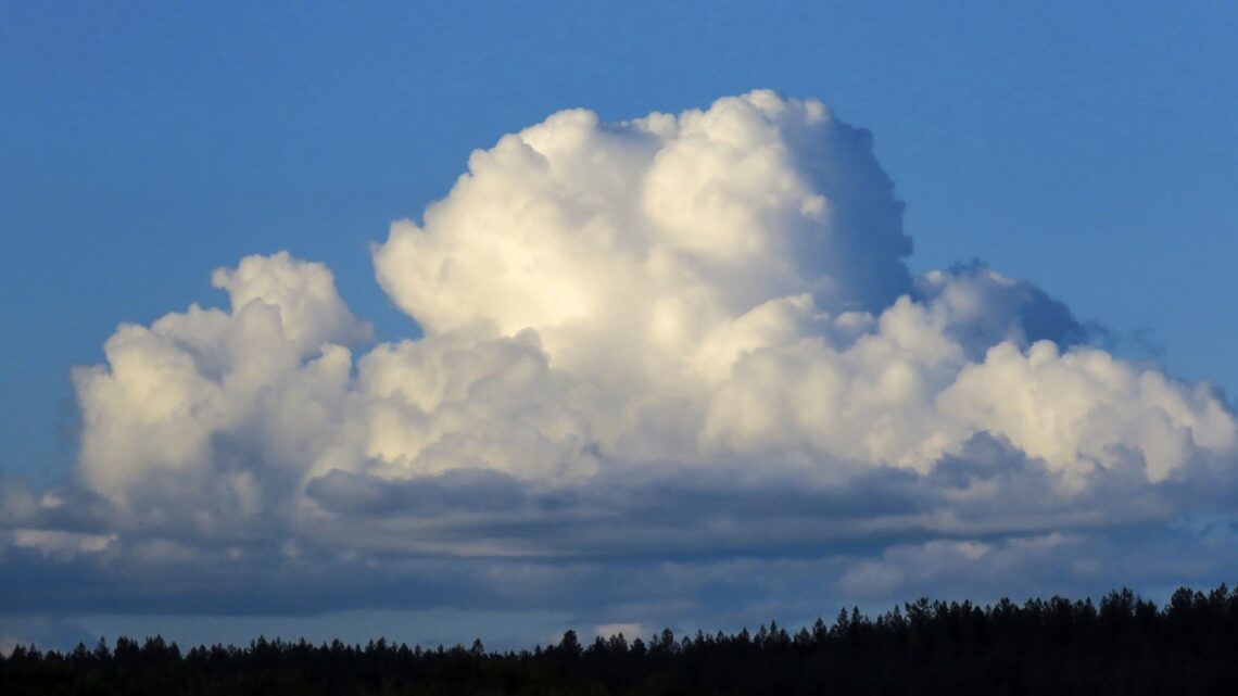 Quais as características e como identificar uma nuvem cumulus