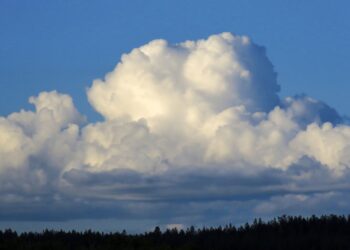 Quais as características e como identificar uma nuvem cumulus