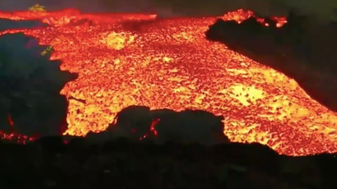 vulcão Cumbre Vieja