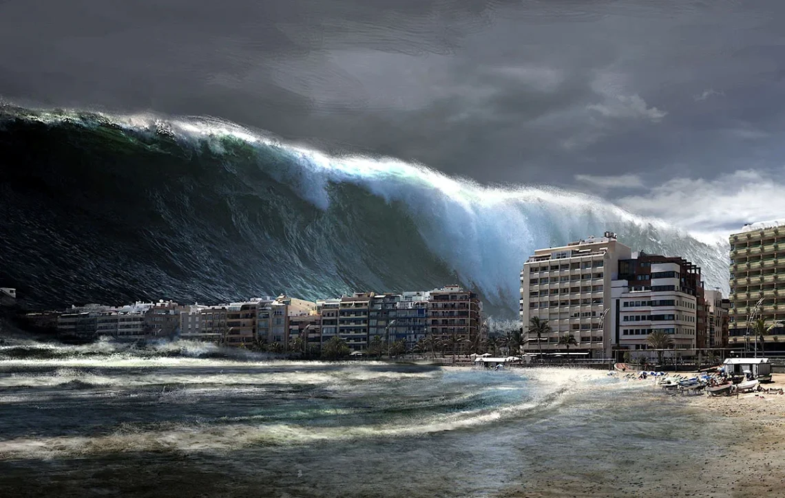 Qual o tsunami mais devastador da história