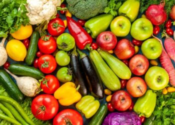 Frutas e verduras. (Foto: Freepik)