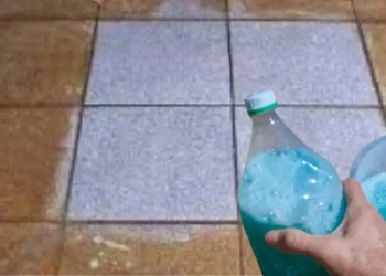 Limpa-pisos caseiro transforma superfícies encardidas em como novas